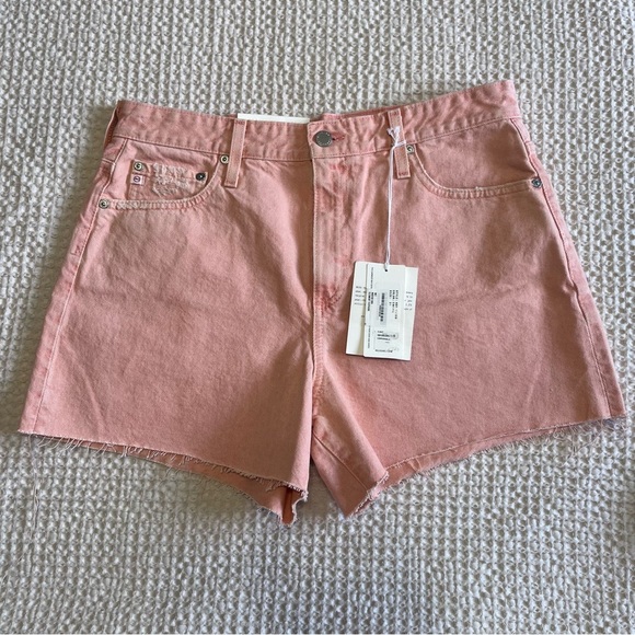 AG High Rise Wedgie Alexxis Denim Shorts - Picture 1 of 9